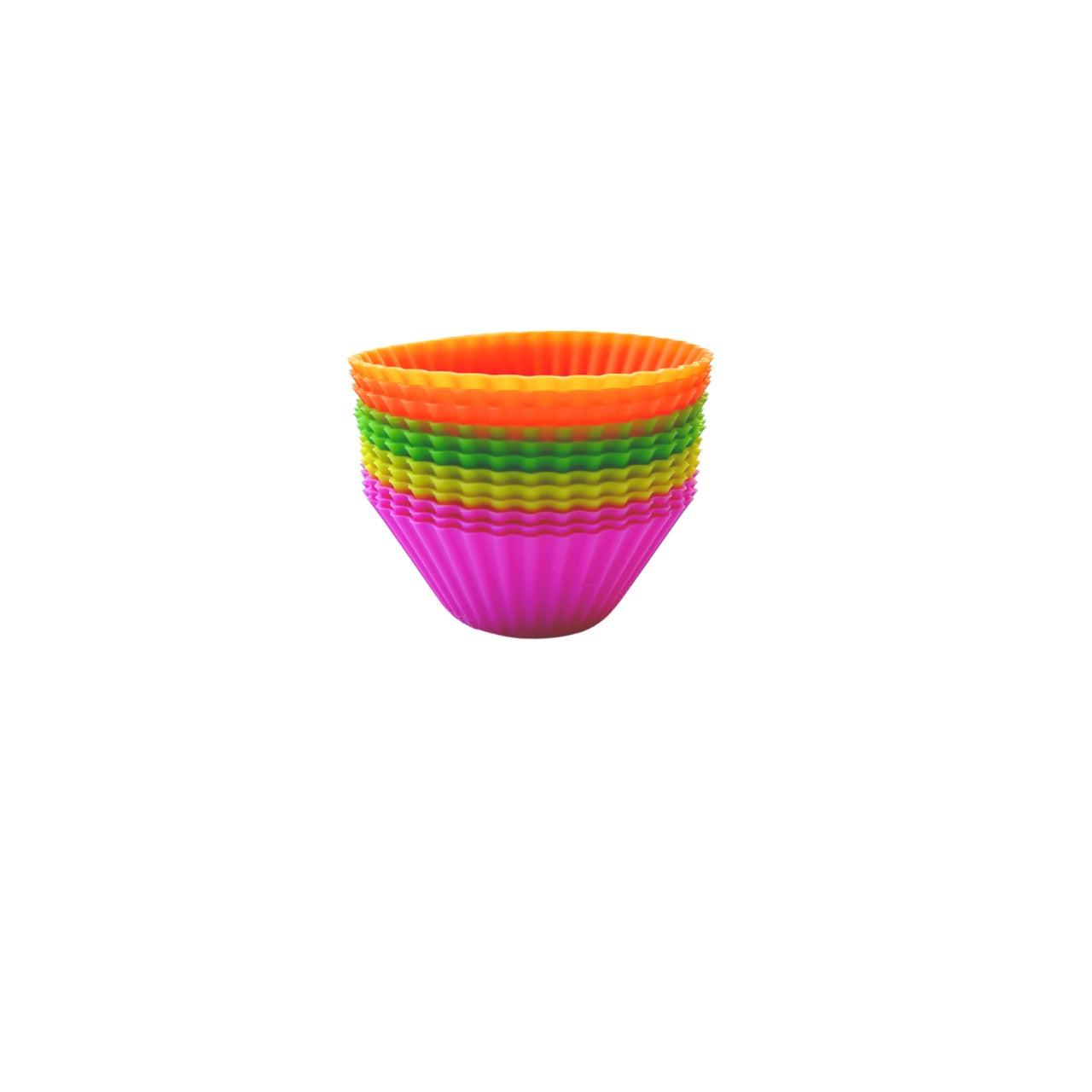 Assadeira+forma Silicone Antiaderente Cupcakes 12 Cavidades