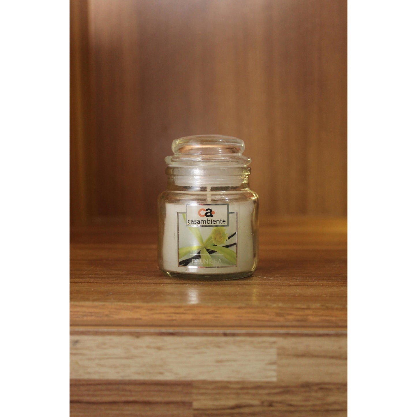 Vela Aromática Perfumada Castiçal Vidro Decorativa - 75g