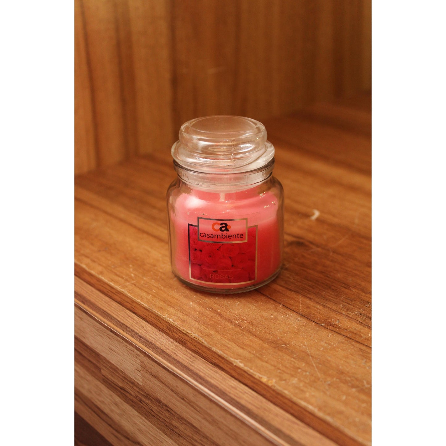 Vela Aromática Perfumada Castiçal Vidro Decorativa - 75g