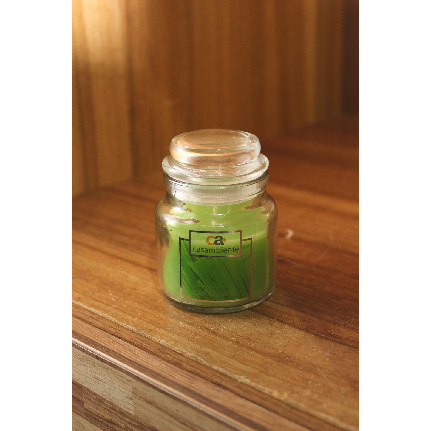 Vela Aromática Perfumada Castiçal Vidro Decorativa - 75g