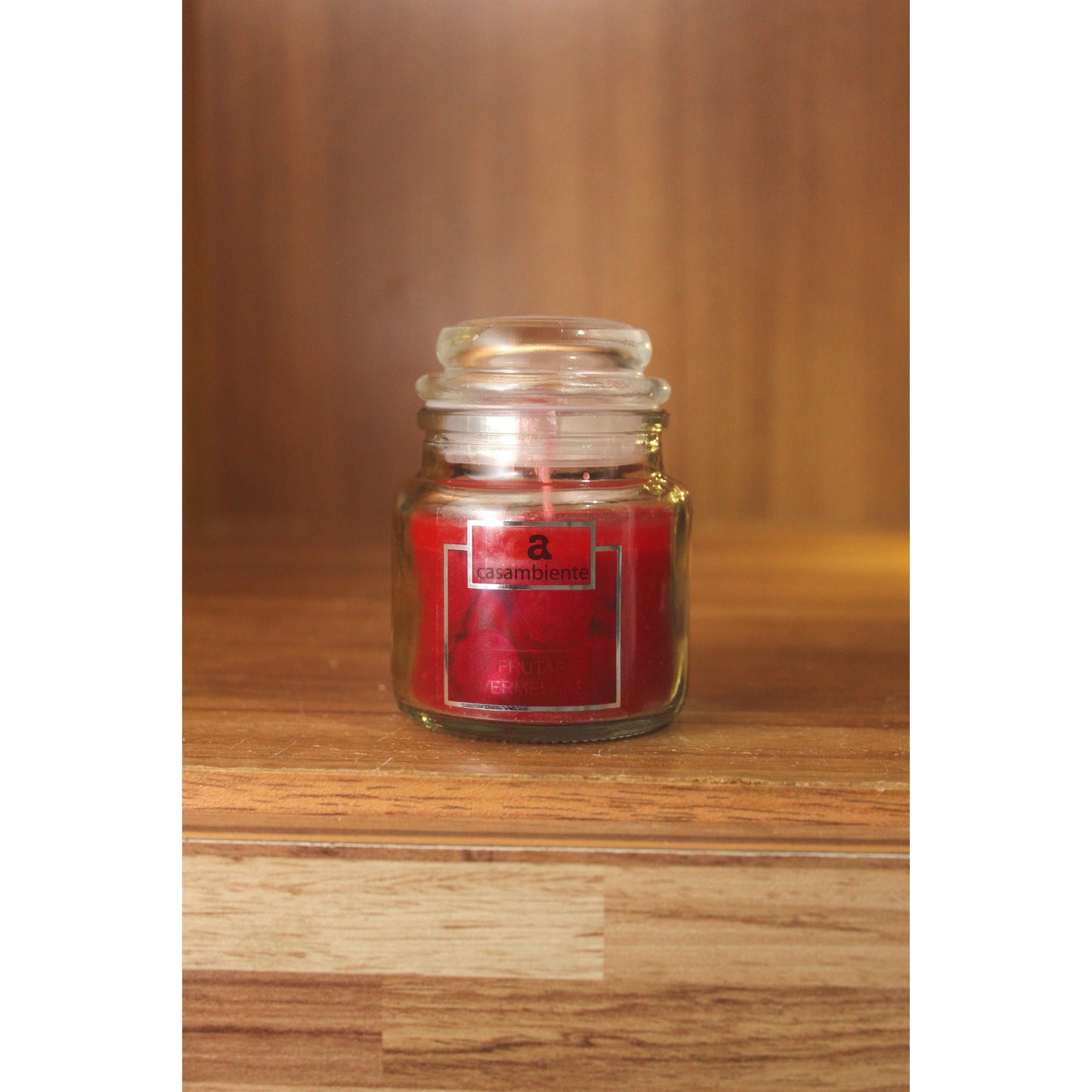 Vela Aromática Perfumada Castiçal Vidro Decorativa - 75g