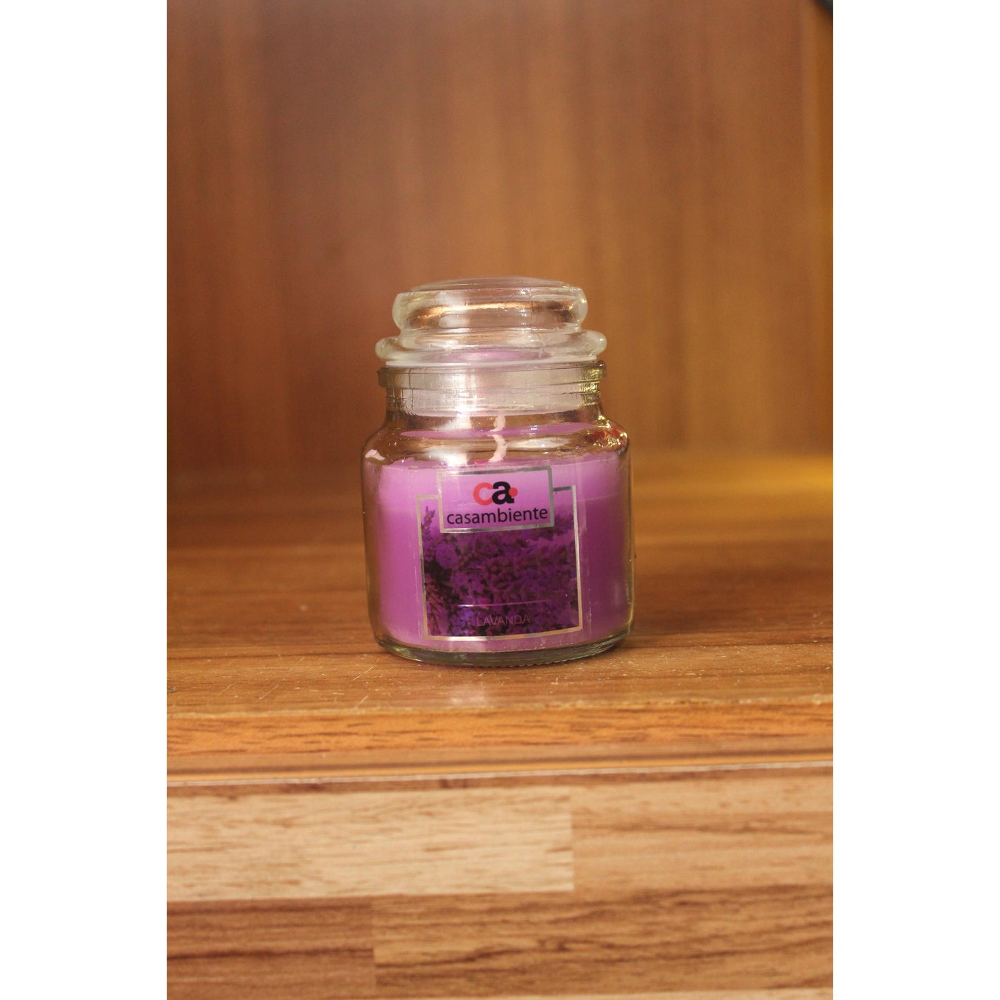 Vela Aromática Perfumada Castiçal Vidro Decorativa - 75g