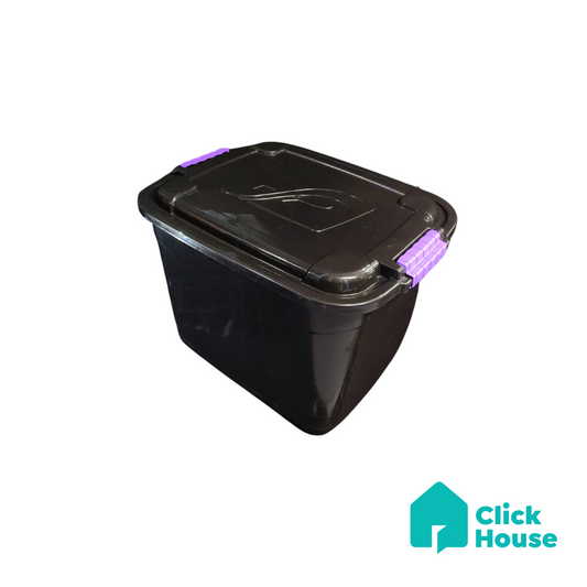 Caixa Organizadora Brinquedo Multiuso Plástica Tampa 30 L