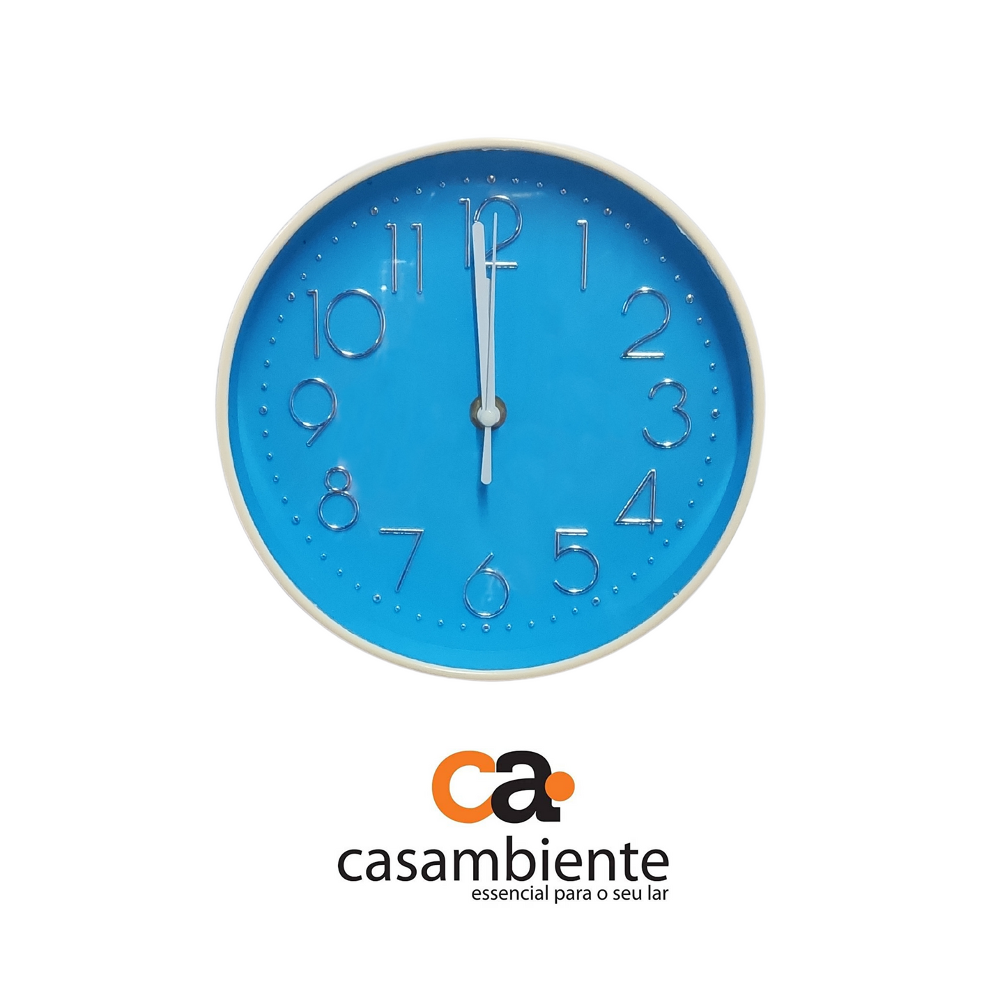 Relógio De Parede Cozinha Sala Maquina Quartz - Casambiente