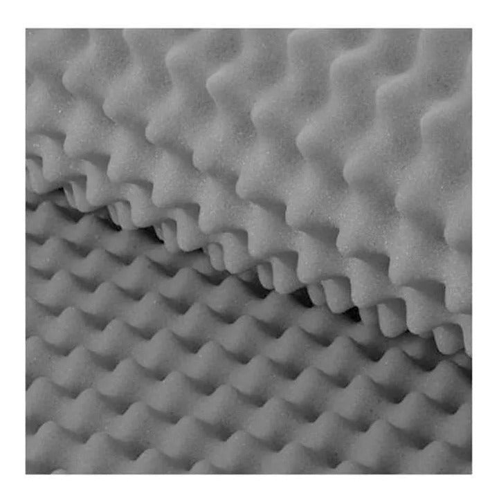 Pillow Top Massageador Colchonete Casca De Ovo Solteiro D20