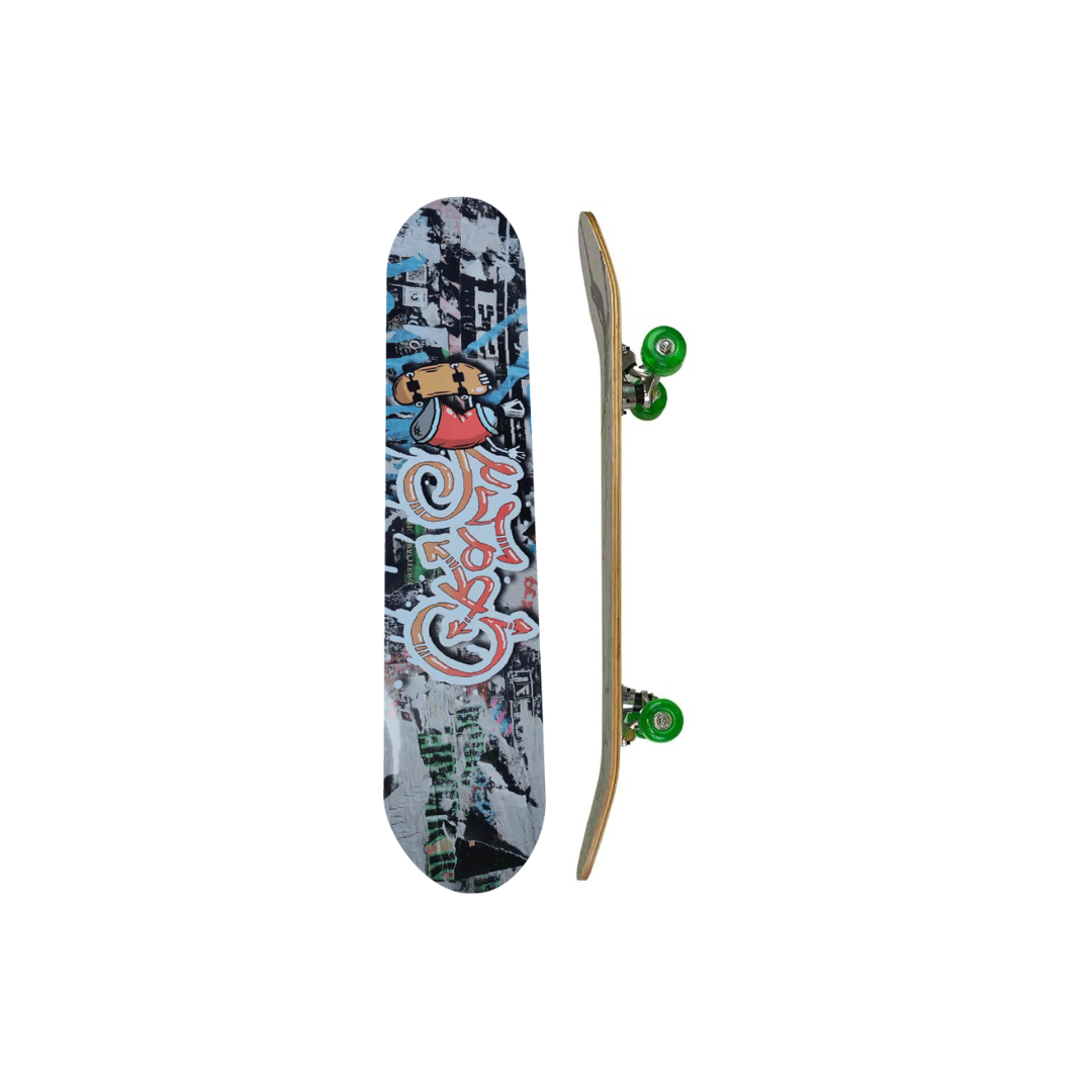 Skate Madeira Amador Brinquedo Radical Infantil Pequeno 43cm