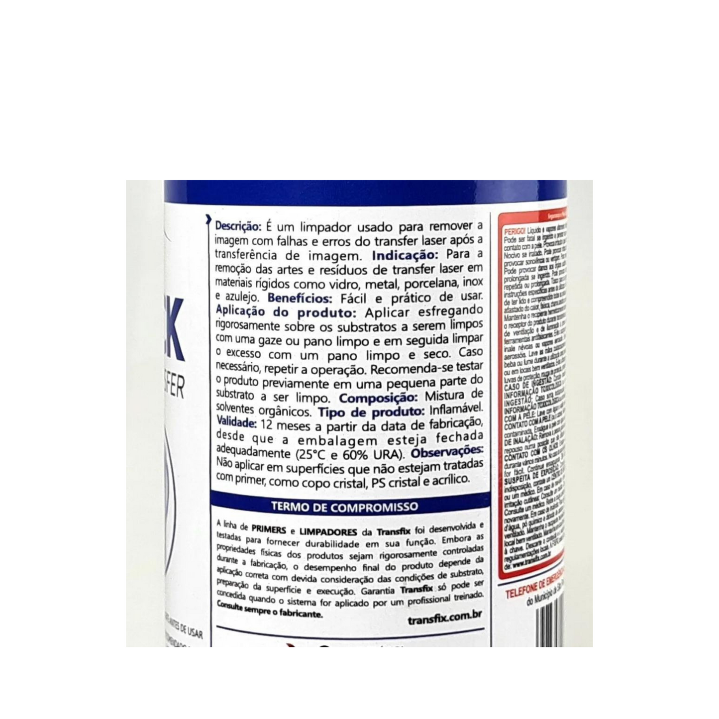 Removedor De Transfer Laser Removick Transfix  - 150ml