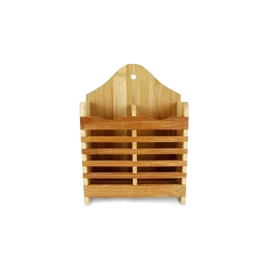Porta Talheres De Bambu - Dolce Home