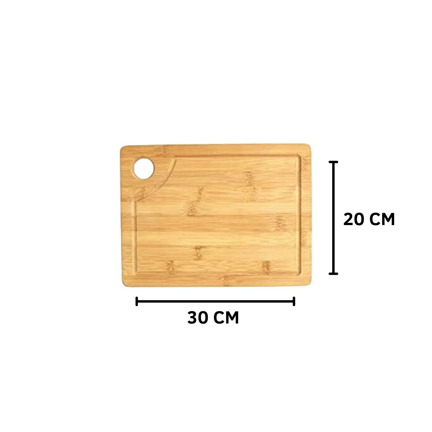 Tábua Para Corte De Bambu 30x20 Cm - Dolce Home - D0510