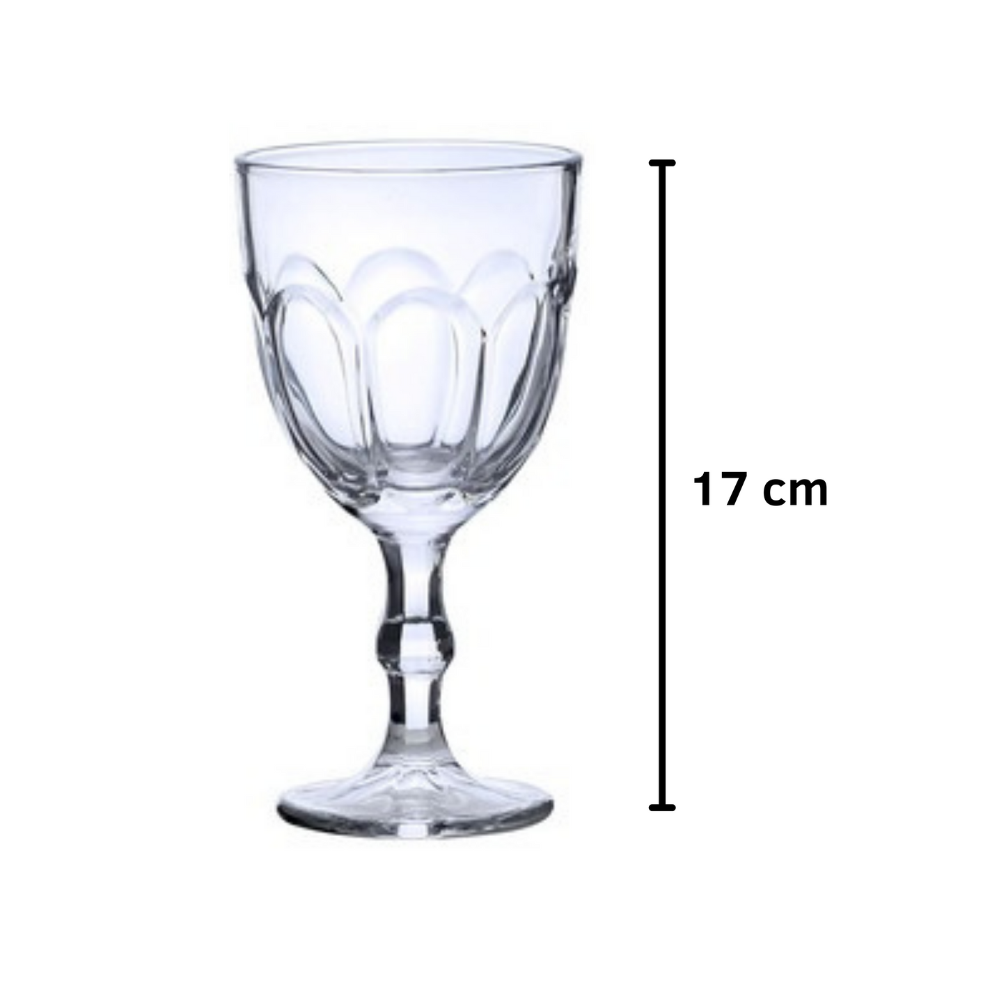 Taça Cristal Transparente Lotus Cherry 1953 Água Suco 300ml