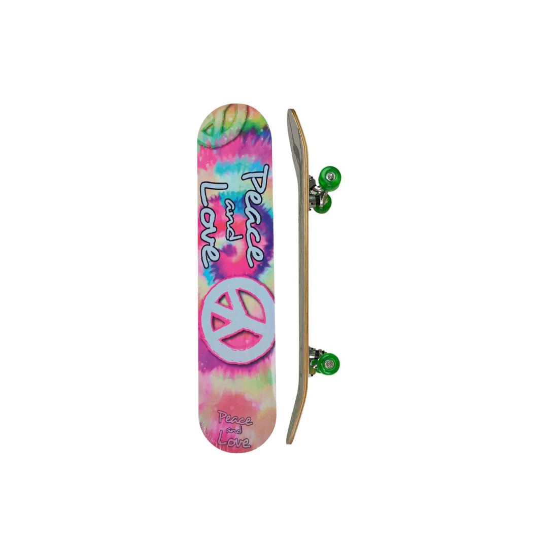 Skate Madeira Montado Brinquedo Radical Infantil Grande 78cm