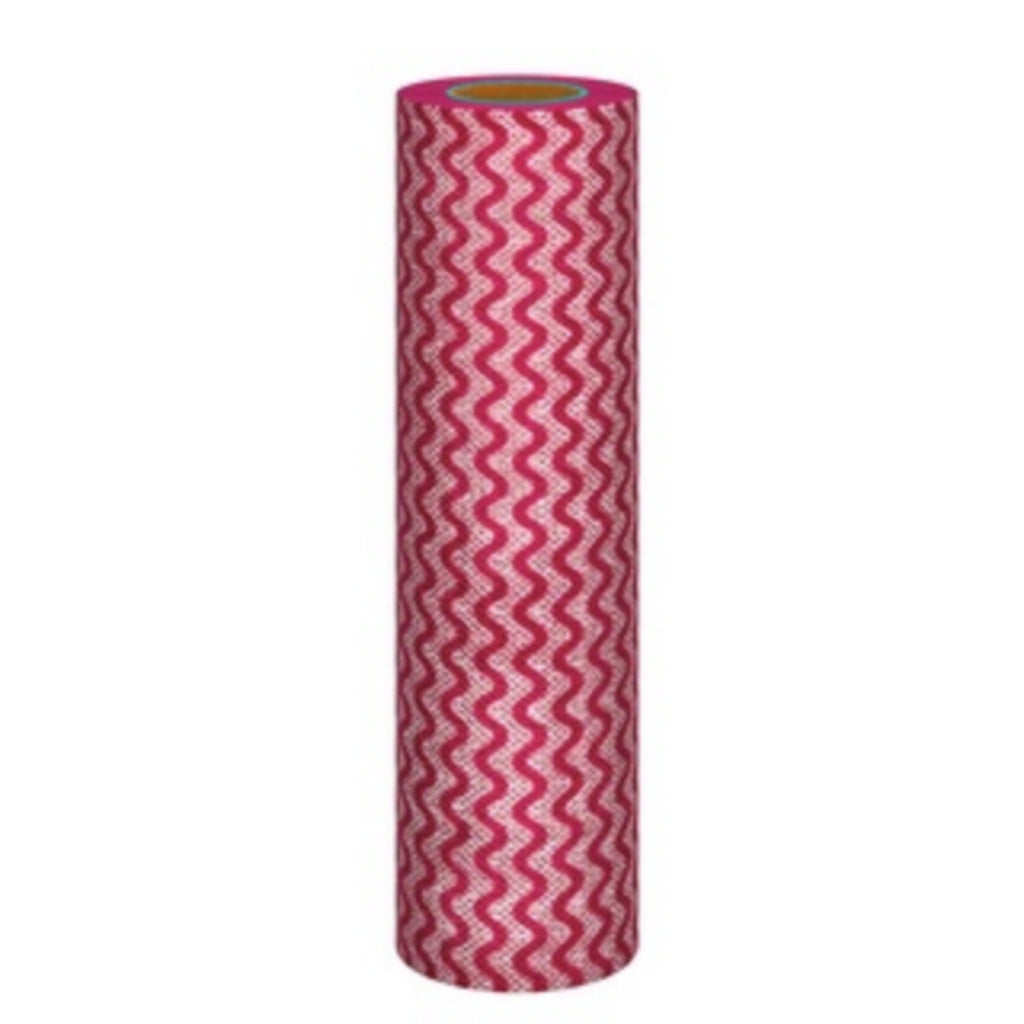Rolo De Pano Tipo Perfex Multiuso Limpeza 40cmx20cm 25 Unid
