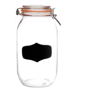 Pote Vidro Porta Mantimento Bala Café Tampa Hermética 2 L
