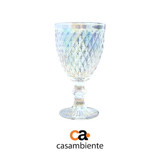 Taça Vidro Água Suco Bico Abacaxi Furta Cor 300ml 1 Uni