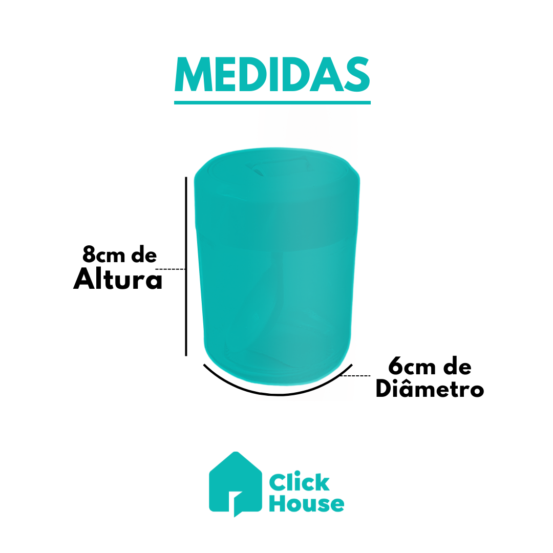 Pote Temperos Condimentos Vidro Mel Saleiro Com Colher 150ml