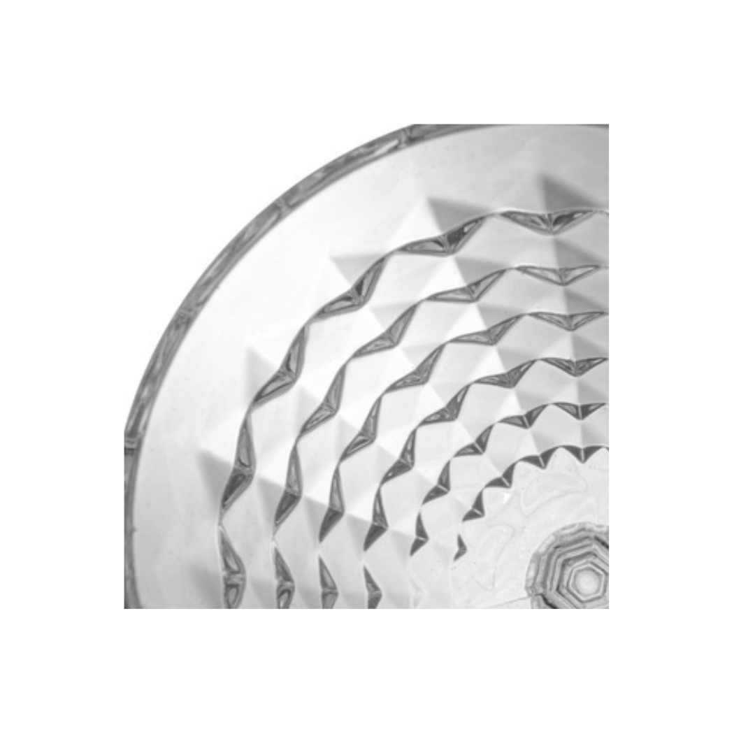 Taça Vidro Transparente Galaxy Diamond Água Suco 340ml 6 Uni