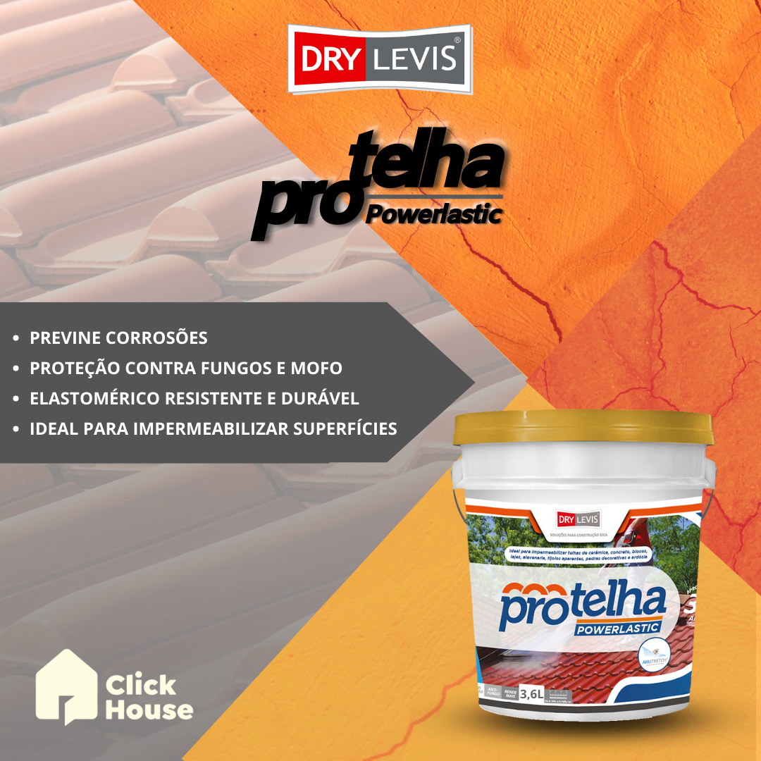 Manta Líquida Impermeabilizante Protelha Powerlastic 3,6 L