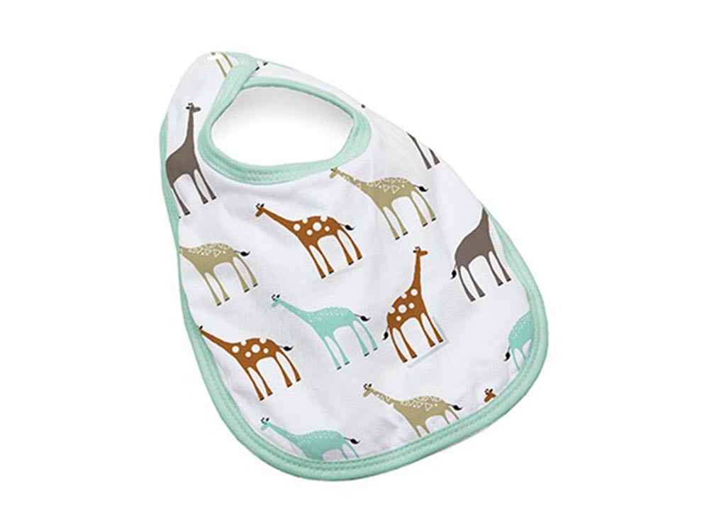 Babador De Bebe Impermeável Malha Kinder 22x32cm