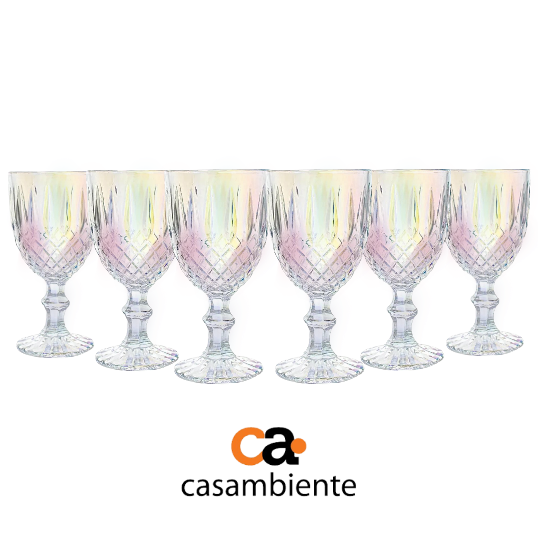 Taça De Vidro Água Suco Lumini Diamond Furta Cor 360ml 1 Uni