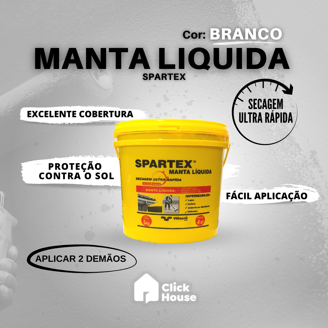 Manta Liquida Impermeabilizante Laje Telha Flexível 5 Kg