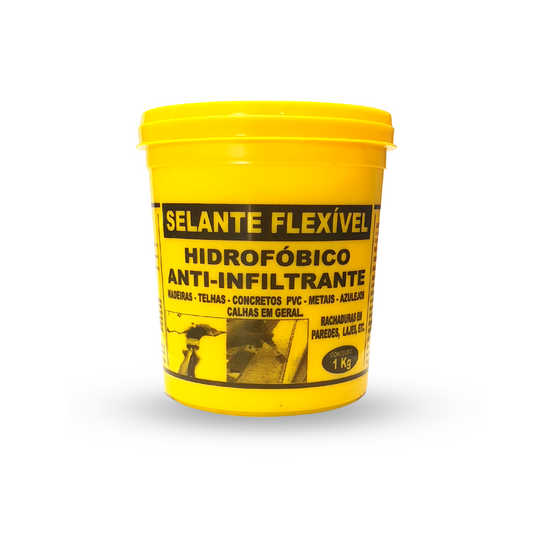Selante Anti Infiltrante Flexível Anti Rachaduras 1 Kg