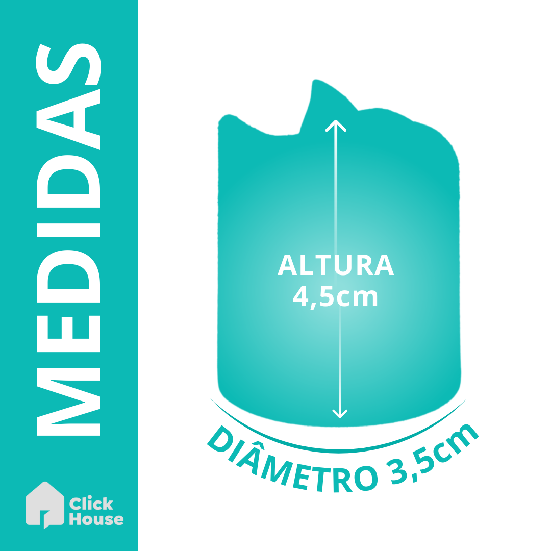 Vela Eletrônica Decorativa Bateria Gliter Silver Festas 6 Un