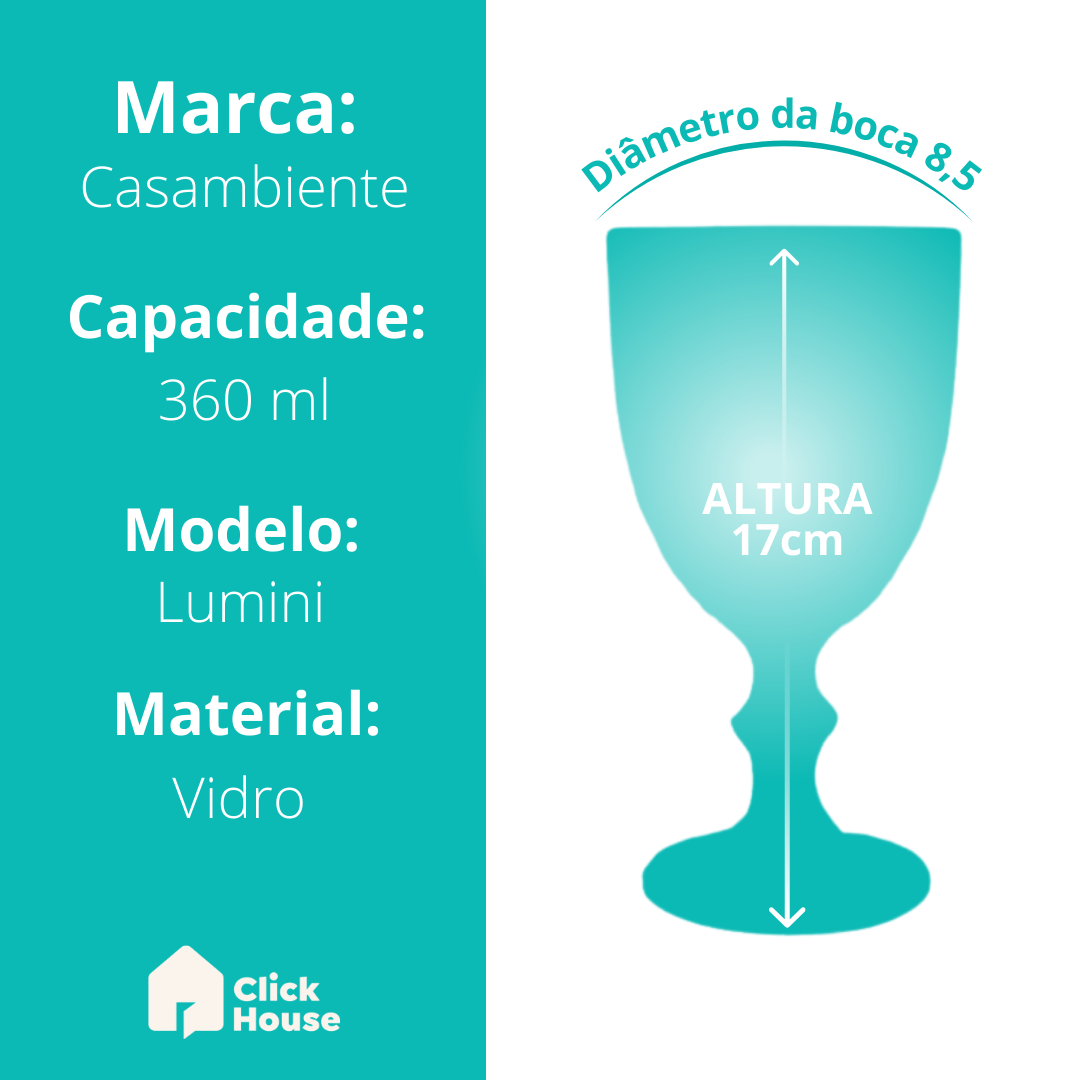 Taça Lumini - Furta-Cor - Colorido - 1 Unidade
