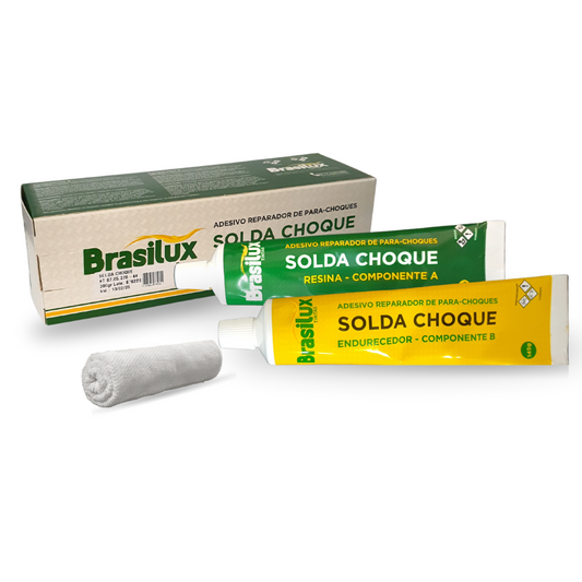 Solda Reparador De Para Choque Veda Choque 300g Brasilux