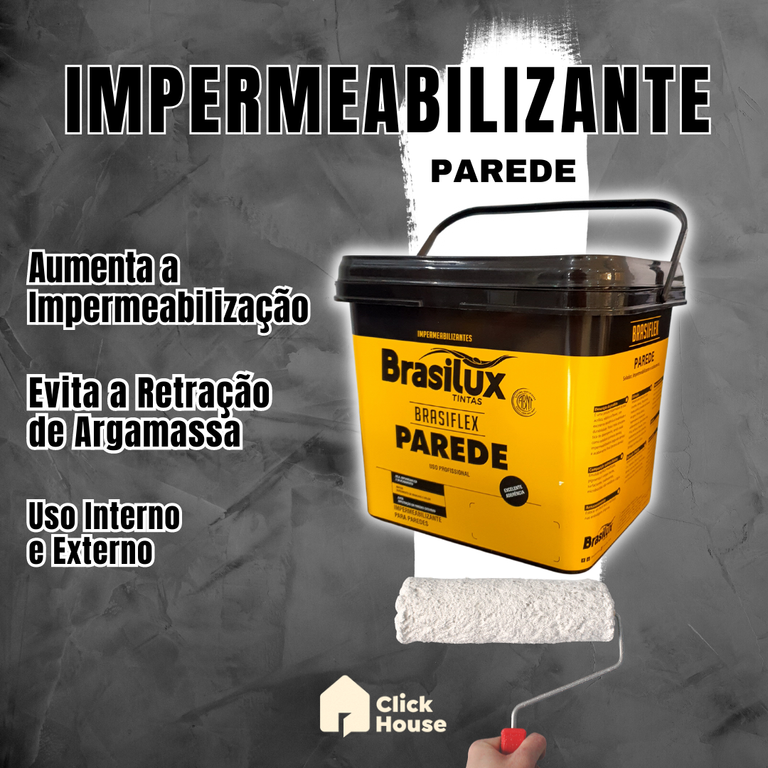 Tinta Impermeabilizante Parede Manta Líquida Brasiflex 3,6l