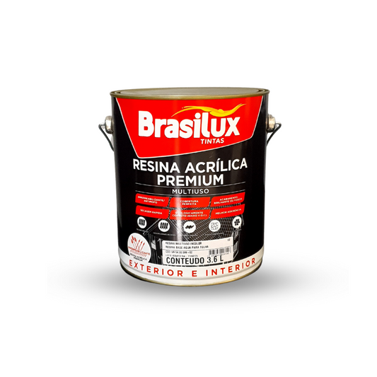 Resina Multiuso Impermeabilizante Base Agua Incolor 3,6l