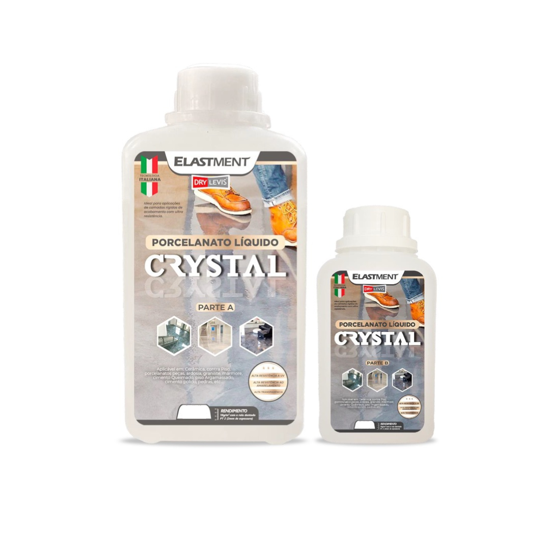 Porcelanato Líquido Cristal Transparente 3d 1,5l Dry Levis