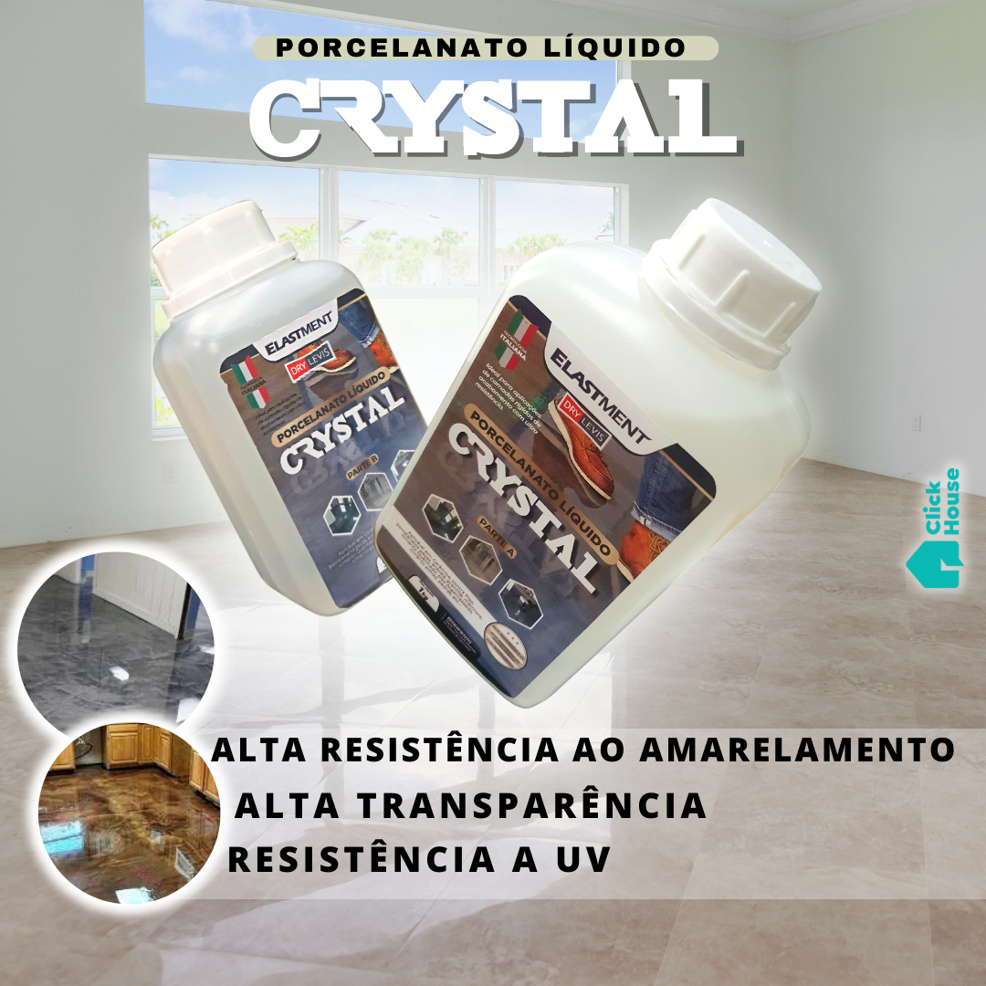 Porcelanato Líquido Cristal Transparente 3d 1,5l Dry Levis