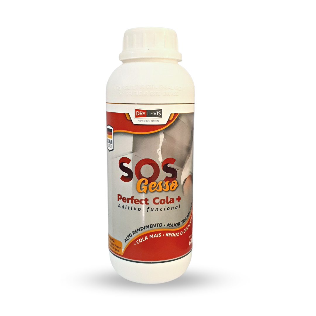 Sos Gesso Cola Perfect Drywall Gesso Molduras Sancas 640g