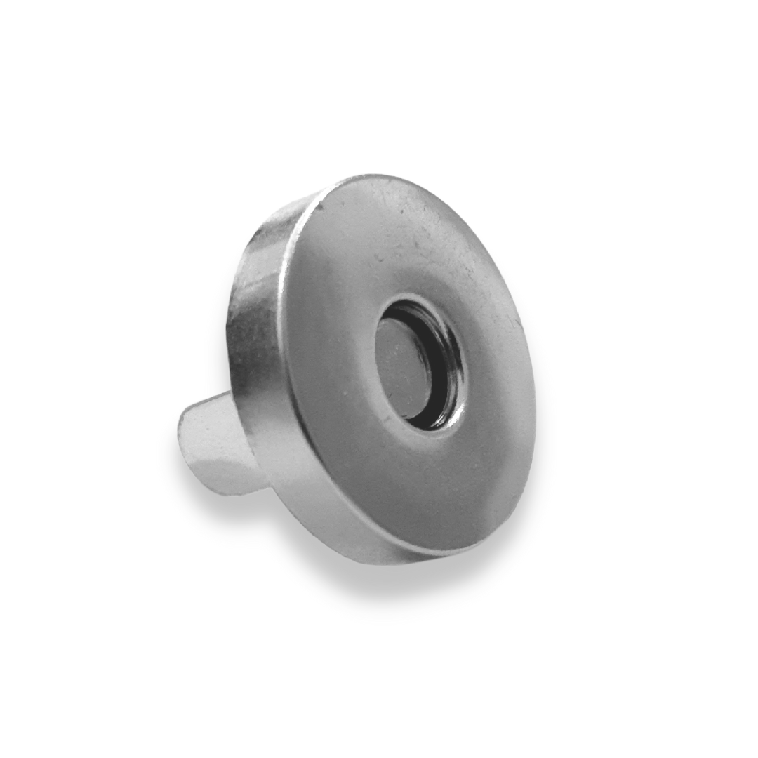 Botão Imã Magnético Imantado 18mm Prata Dourado Ônix 10 Uni