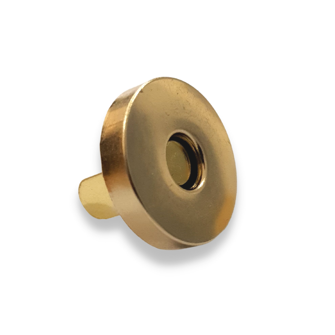 Botão Imã Magnético Imantado 18mm Prata Dourado Ônix 10 Uni