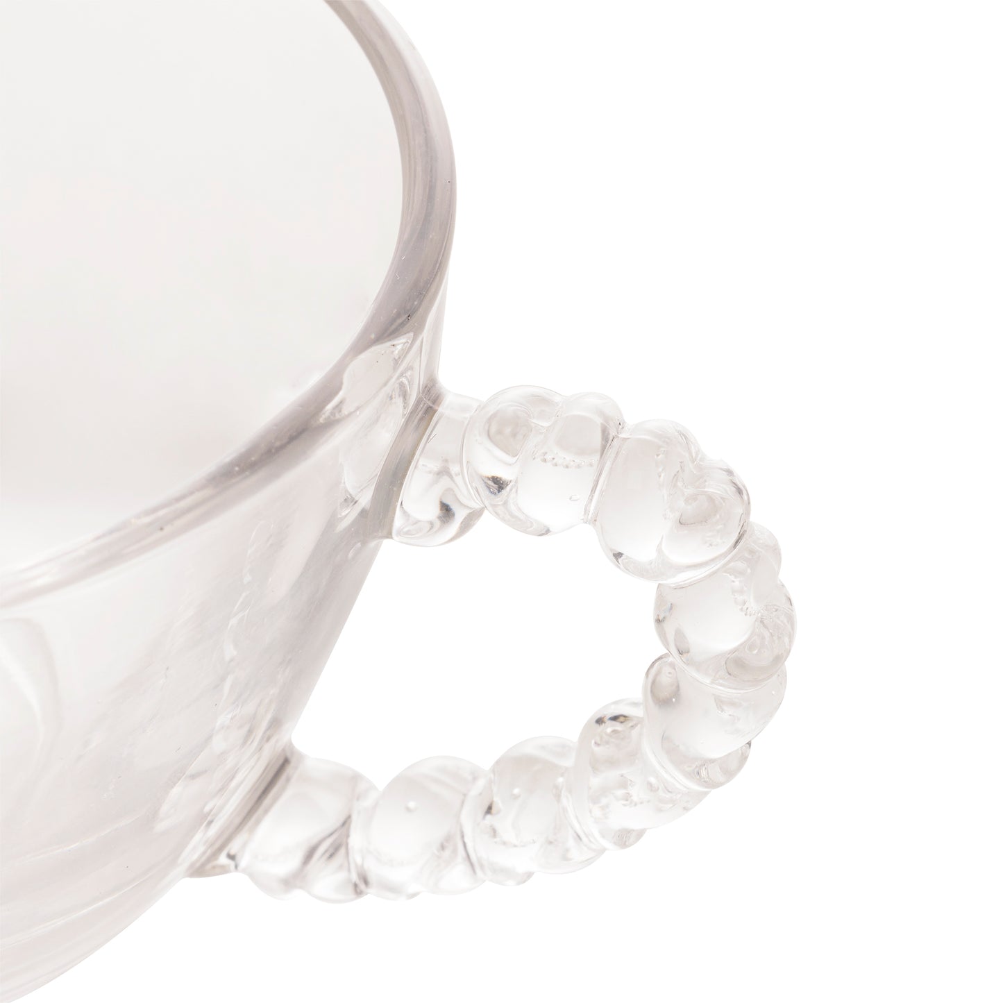 Xícara Café Pearl Chá Coração Cristal De Chumbo 80ml Lyor