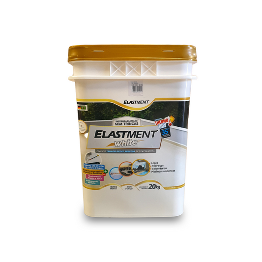 Manta Líquida Cimento Elástico White Elastiment Branco 20kg