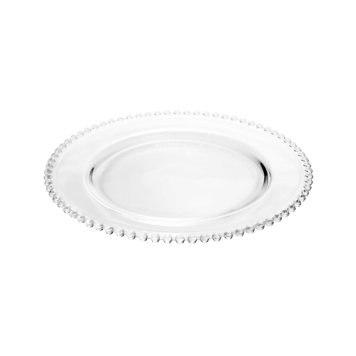 Sousplat Mesa Posta Cristal De Chumbo Pearl 32cm Wolff