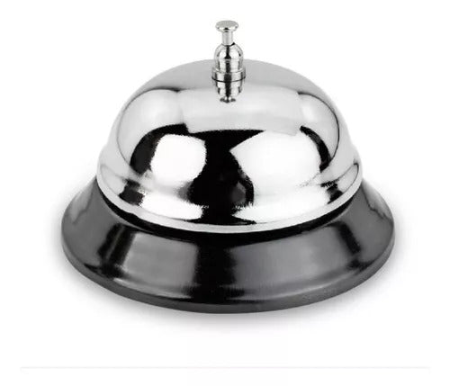 Campainha De Mesa Sino Sineta P/recepção Restaurante Balcão