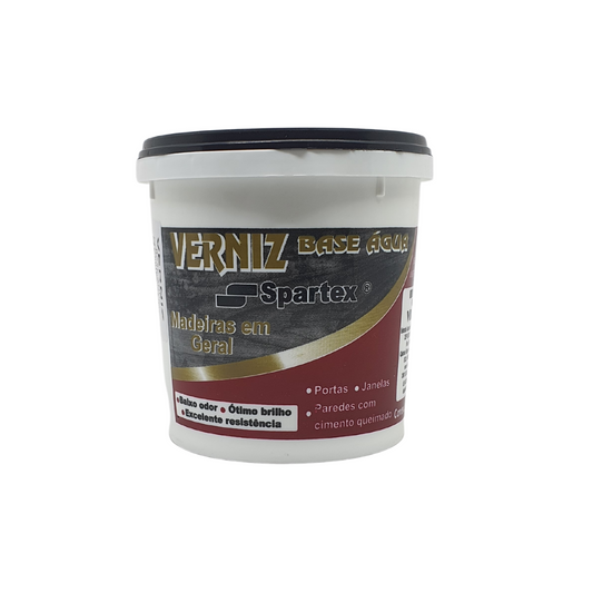 Verniz Para Madeira Base Água Incolor Semi Brilhante 900ml