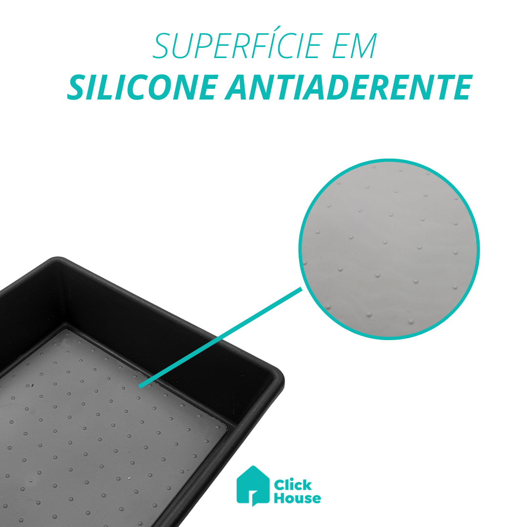 Organizador Talheres Gavetas Cozinha Quadrado Modular