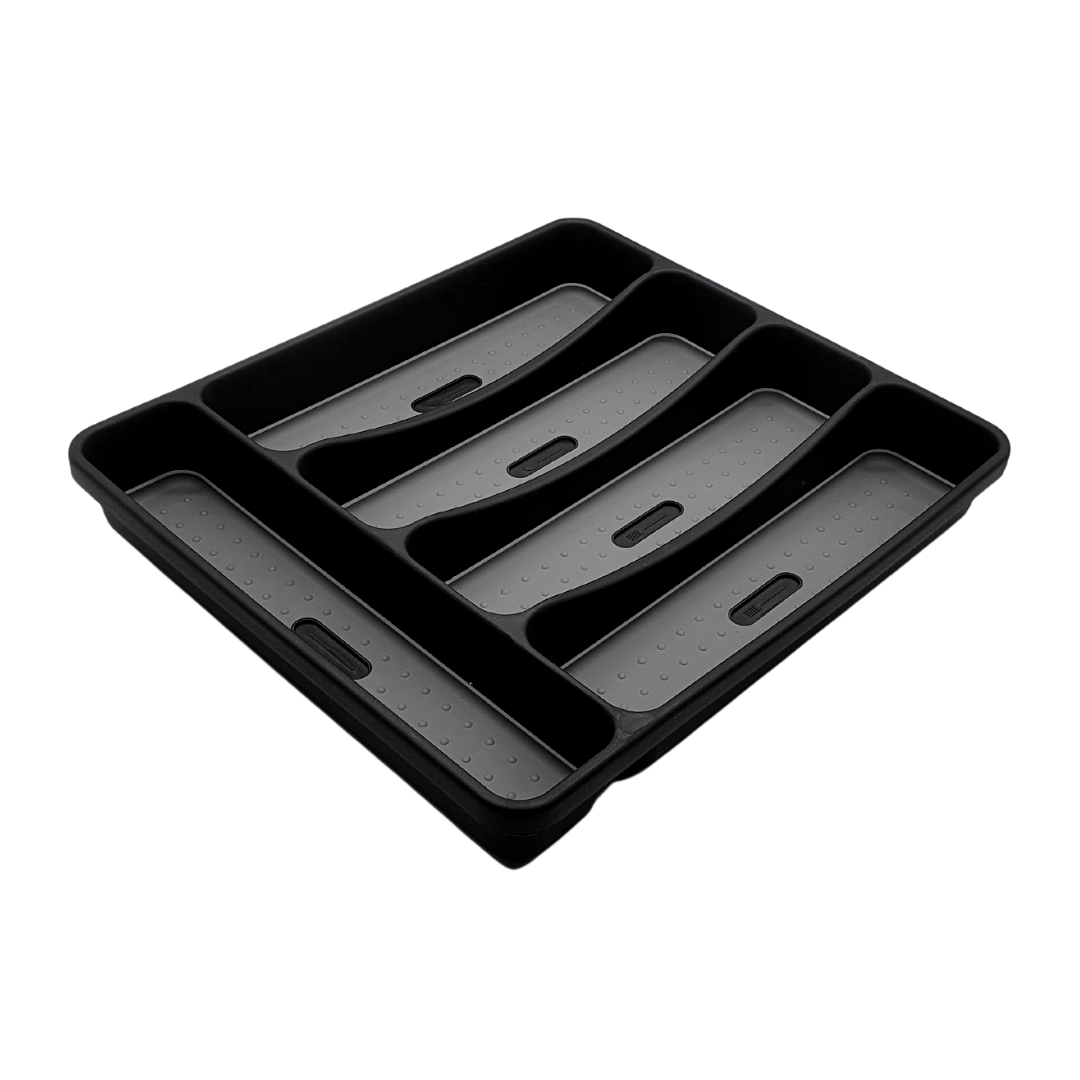Porta Talheres Organizador Separador Resistente 5 Divisórias