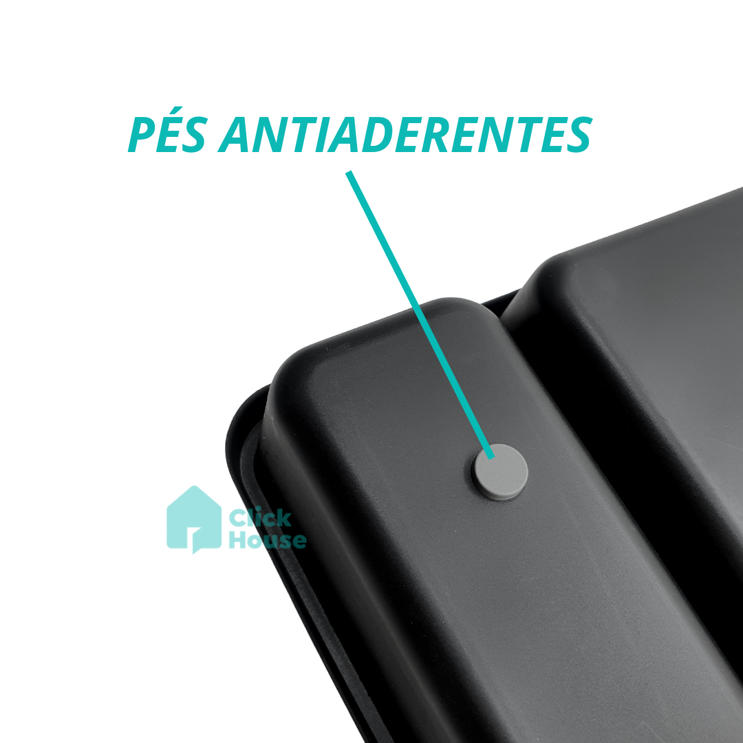 Porta Talheres Organizador Separador Resistente 5 Divisórias