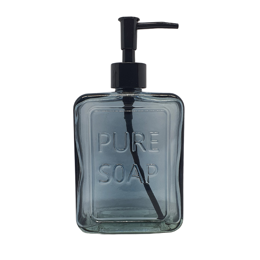 Porta Sabonete Líquido Vidro 550ml Álcool Gel Banheiro Pia
