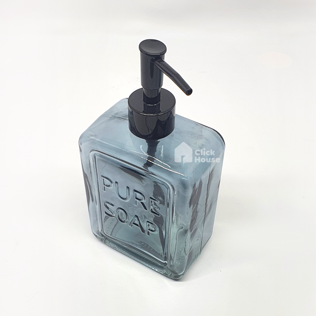 Porta Sabonete Líquido Vidro 550ml Álcool Gel Banheiro Pia