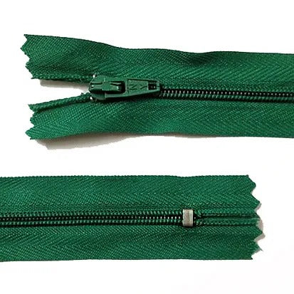 Ziper Nylon Fixo - Tam: 12 - 1 Unidade - Cores Variadas - NYBC