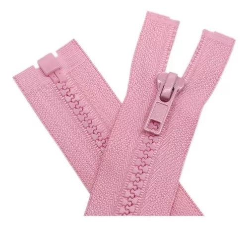 Ziper Nylon Fixo Tam: 18cm 10 Uni Cursor Cores Variadas Nybc