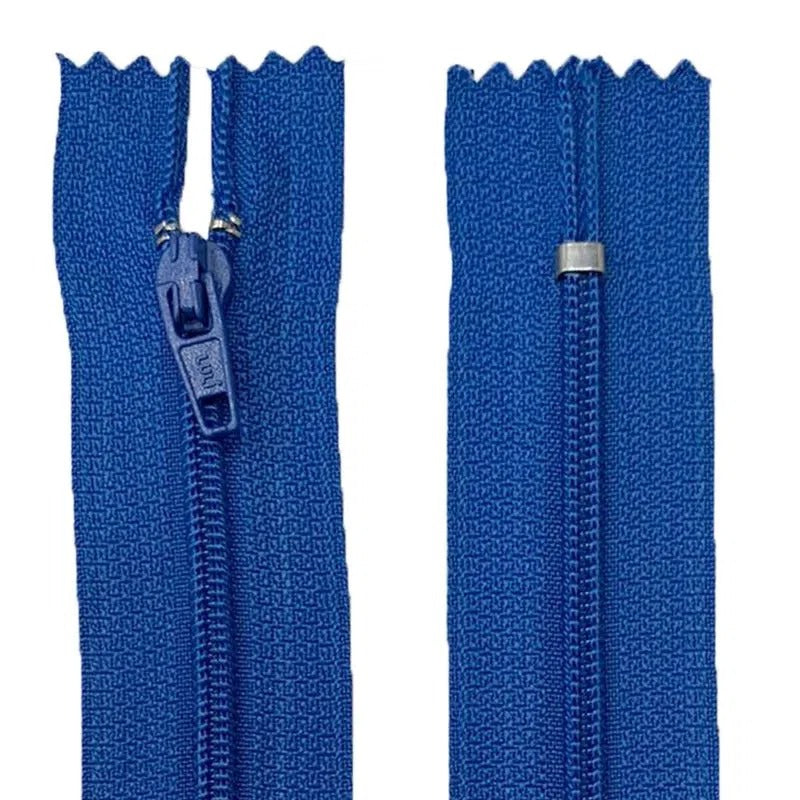 Ziper Nylon Fixo Tam: 18cm 10 Uni Cursor Cores Variadas Nybc