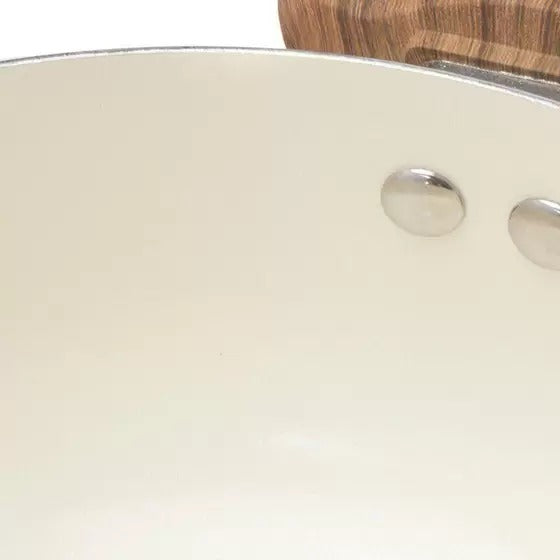 Panela Caçarola Cerâmica Antiaderente 22cm Silicone New York