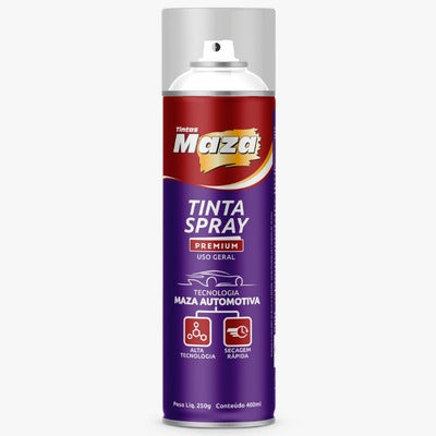 Spray Verniz Acrílico Uso Geral Automotivo Carro 400ml Maza